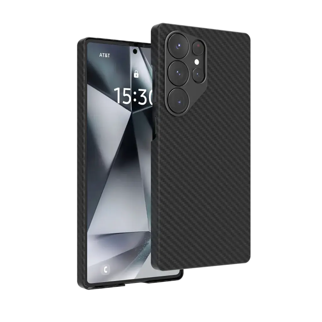 Levelo Samsung S25 Ultra Sergei Case - Black
