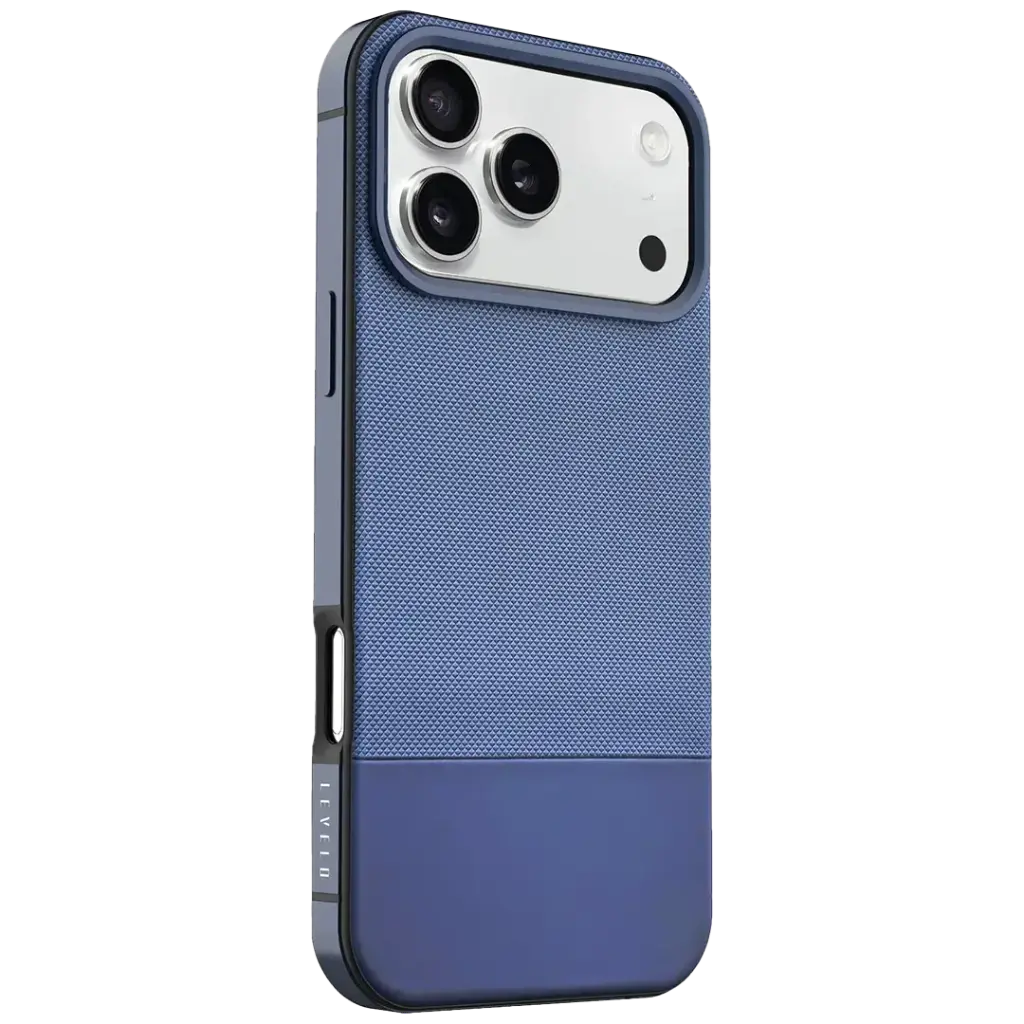 Levelo Cuir Leather Hybrid Case for iPhone 17 Pro