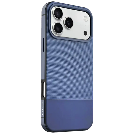 Levelo Cuir Leather Hybrid Case for iPhone 17 Pro