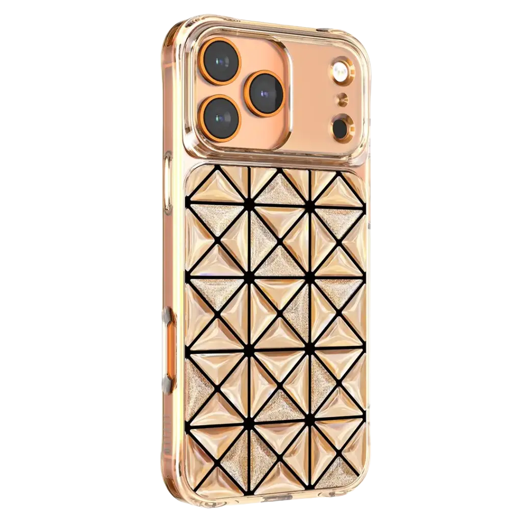 Levelo Hexa 3D Geometric Case for iPhone 17 Pro