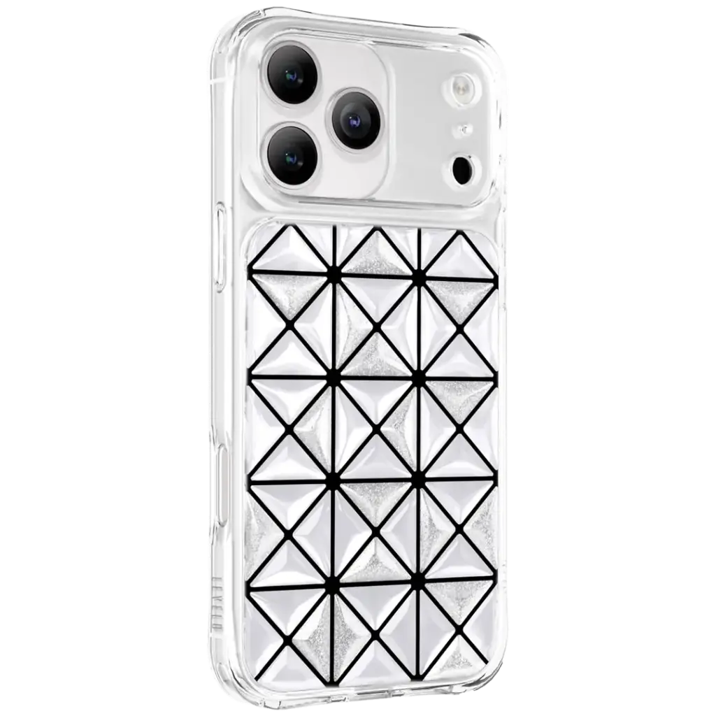 Levelo Hexa 3D Geometric Case for iPhone 17 Pro