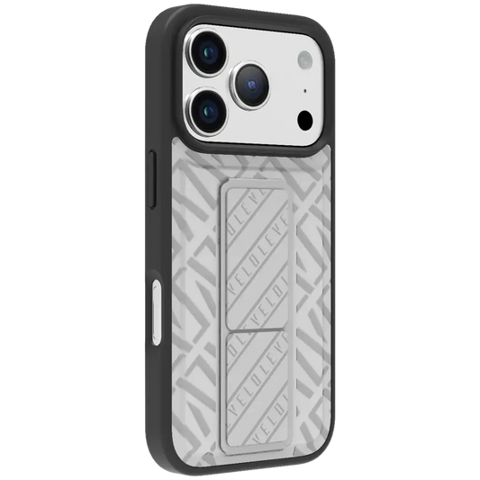 Levelo Morphix Cuero Gripstand Case for iPhone 17 Pro