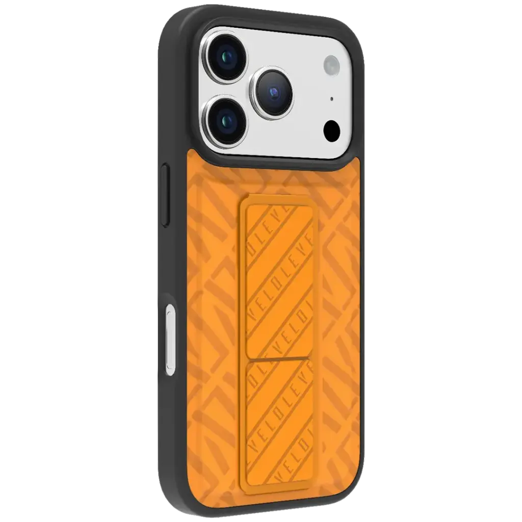 Levelo Morphix Cuero Gripstand Case for iPhone 17 Pro