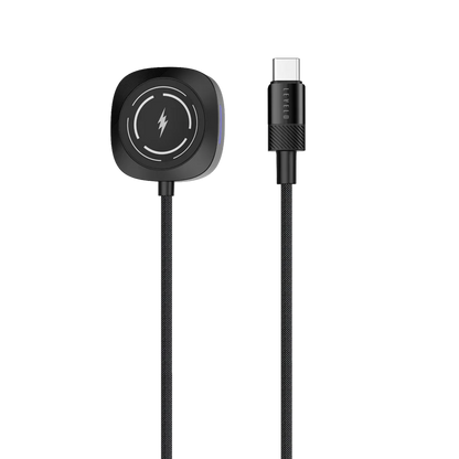 Levelo Otto Type C Apple Watch Wireless Charger Cable Black