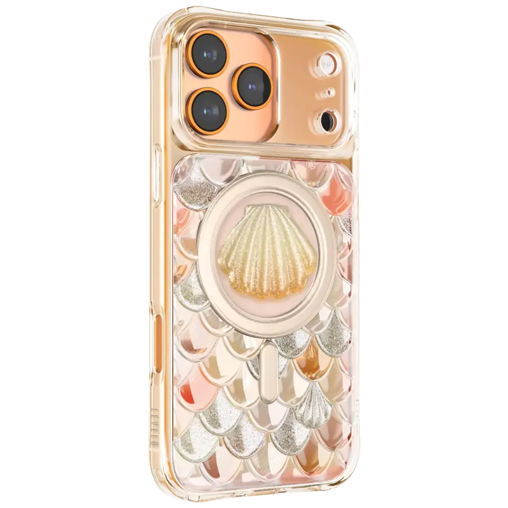 Levelo Pearl 3D Ocean Case for iPhone 17 Pro