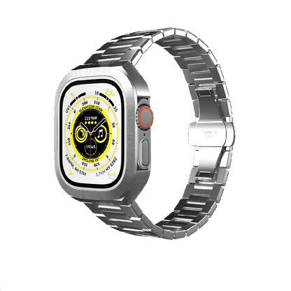 Levelo Royal Stainless Steel Apple Watch Band - 49mm