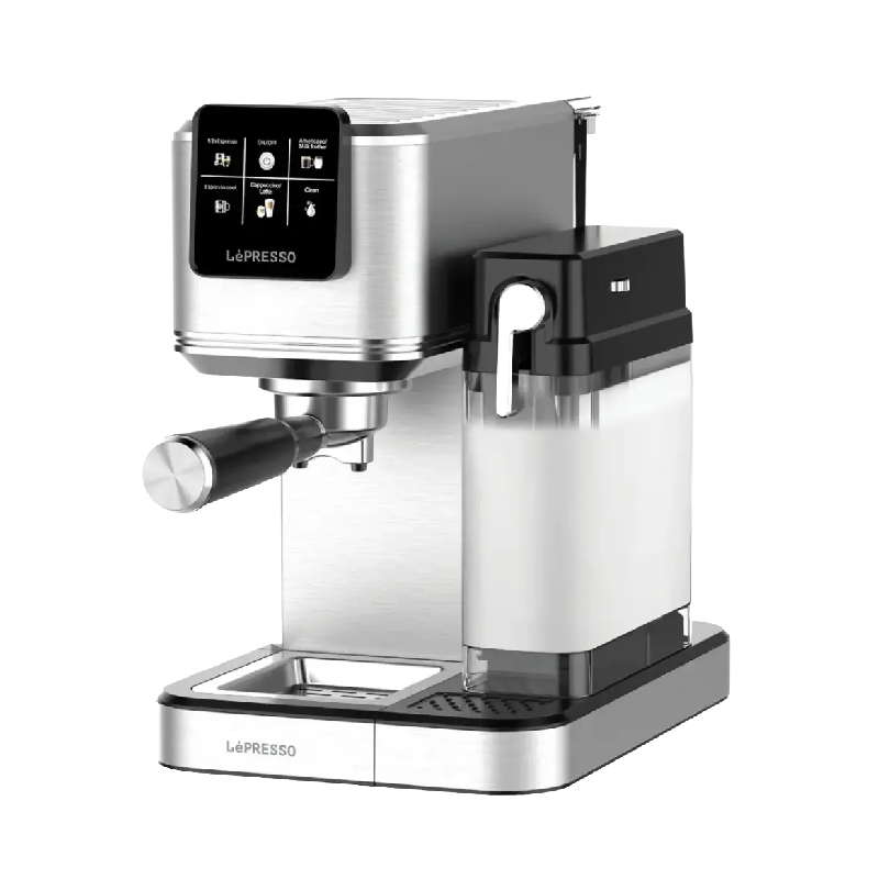 LePresso Latteo Hot & Cold Brewing Coffee Machine with Milk Frothing Function