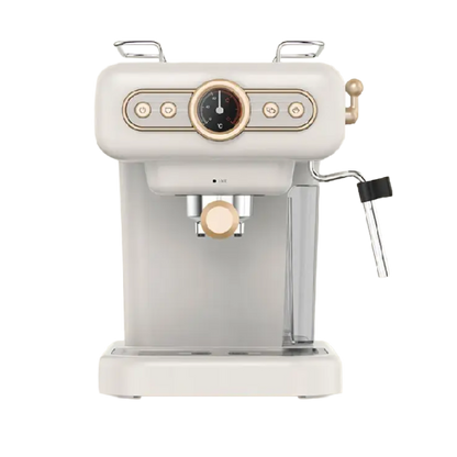 LePresso Retro Espresso Boiler Machine Gauge and Milk Steamer