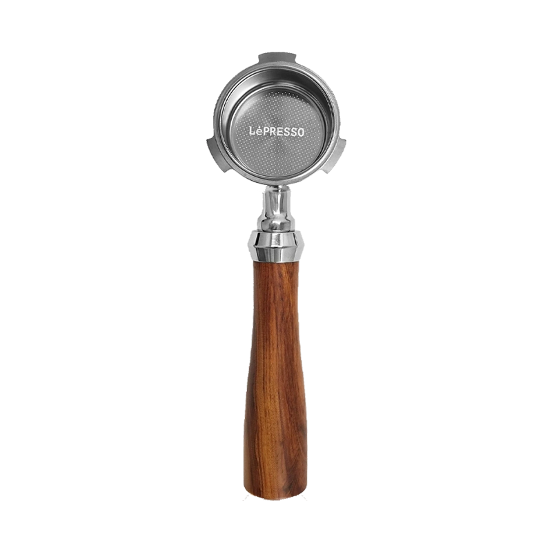 Lepresso Bottomless Portafilter 51mm - Brown