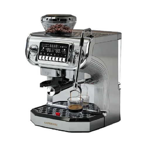 Lepresso Dual Boiler Espresso Machine - Silver