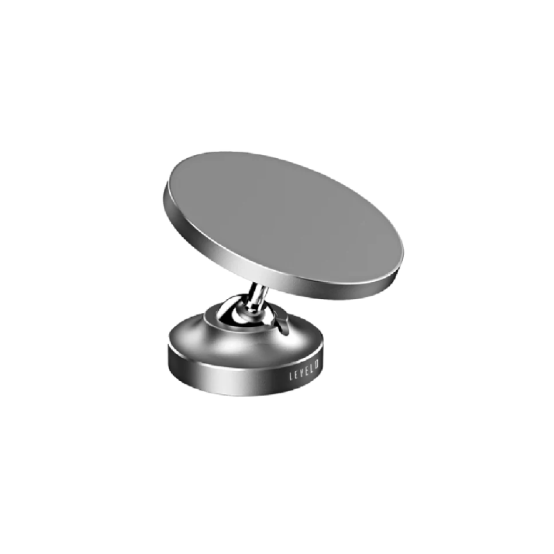 Levelo Magnifica Foldable Dual Magnet Phone Stand - Silver