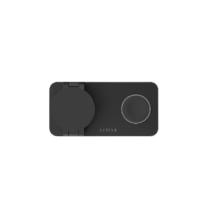 Levelo Quantum 3 in 1 Wireless Charger - Black