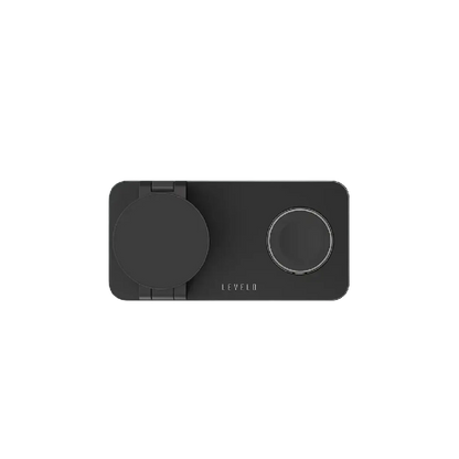 Levelo Quantum 3 in 1 Wireless Charger - Black