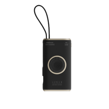 Levelo Roma 10000mAh Power Bank With Integrated Cable & Apple Watch Charger