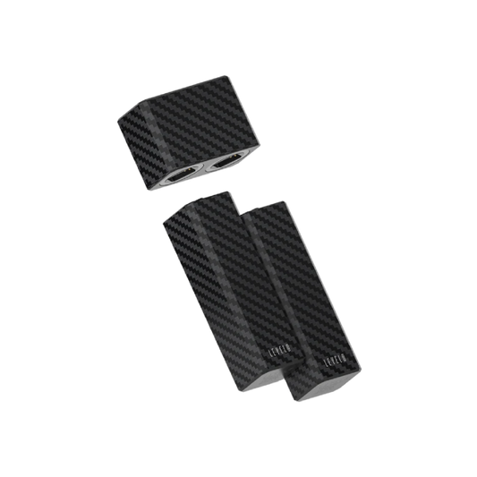 Levelo SwapCell Portable 2 in 1 14400mAh Power Bank - Carbon Black