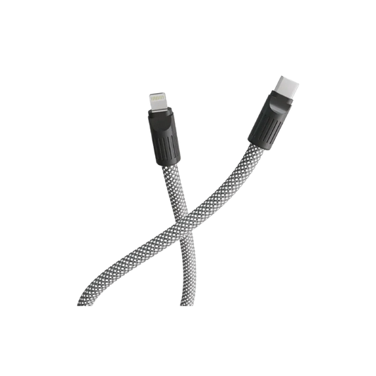 Levelo Tugo Type-C to Type-C 60W Lanyard Cable - Gray