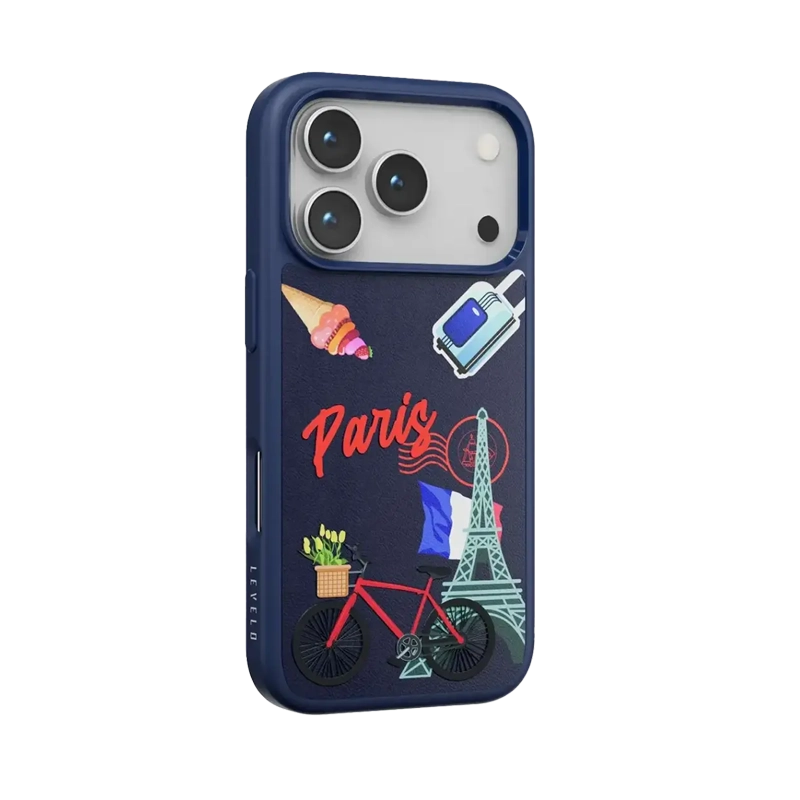 Levelo Vallo PU Leather Case for iPhone 17 Pro & Pro Max