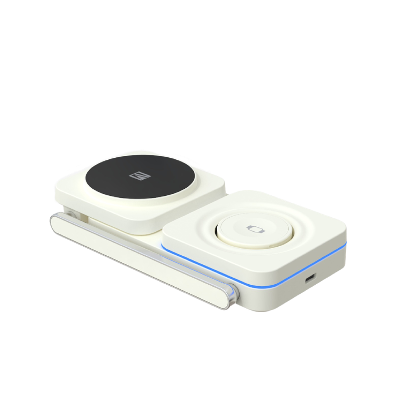 Levelo Aurora 3 In 1 Wireless Charger - White