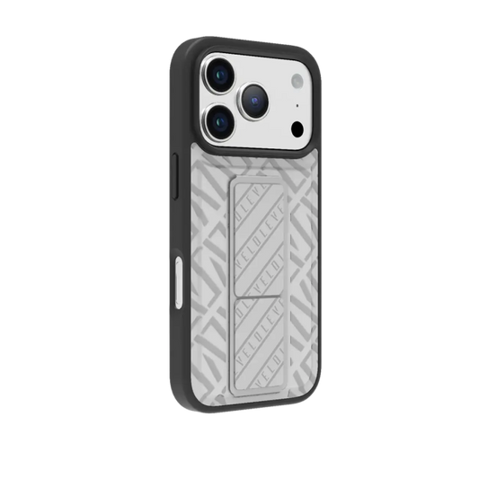 Levelo Morphix Cuero Gripstand Case for iPhone 17 Pro