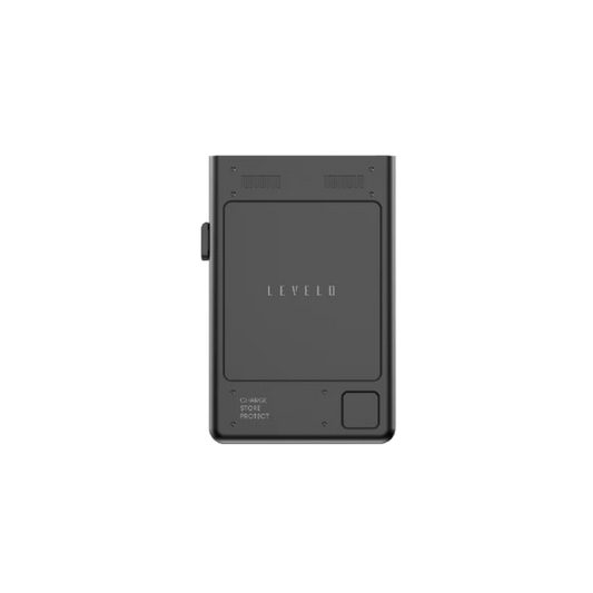 Levelo Onyx Portable 5000mAh 3 in 1 Cardholder Power Bank - Black