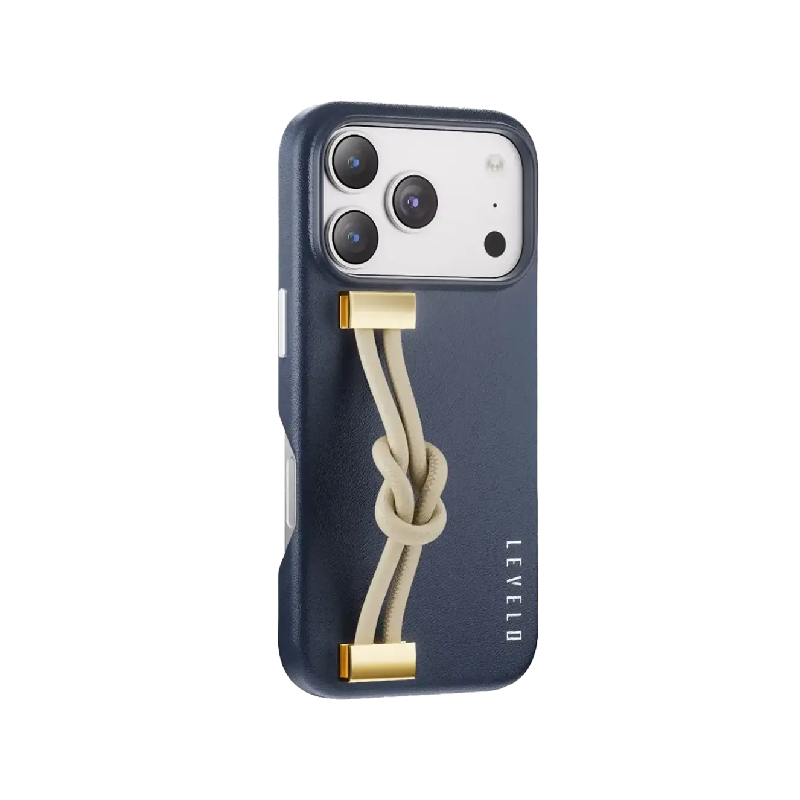 Levelo Polaris PU Leather Case for iPhone 17 Pro/Pro Max
