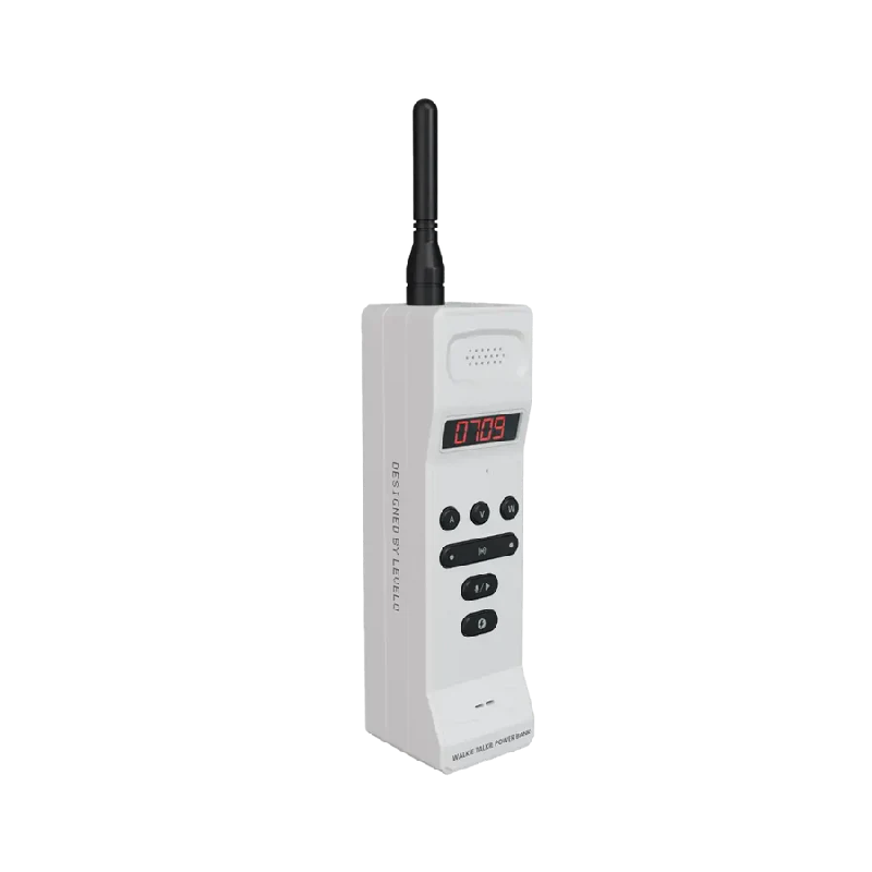 Levelo Revolt 20000mAh Walkie Talkie Power Bank - White