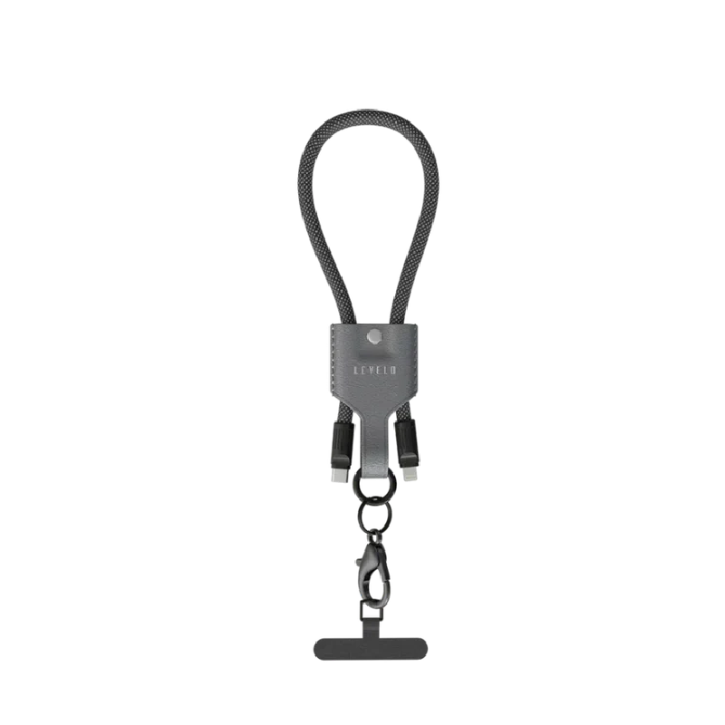 Levelo Tugo Type-C to Lightning (30W Lanyard Cable) / Gray