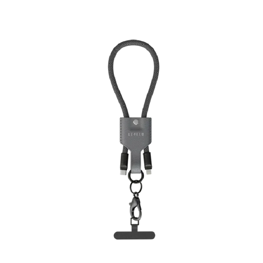 Levelo Tugo Type-C to Lightning (30W Lanyard Cable) / Gray