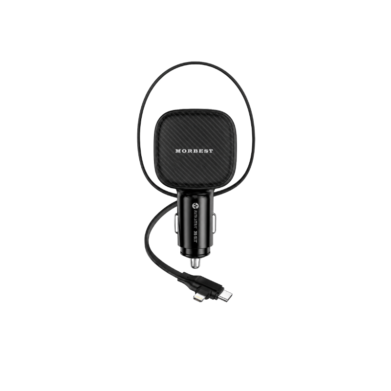 Morbest C92 55W PD + QC Ports Fast Car Charger