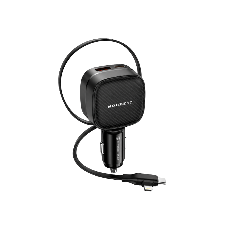 Morbest C92 55W PD + QC Ports Fast Car Charger
