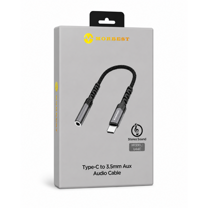 Morbest U44C Type-C to 3.5mm Aux Audio Cable