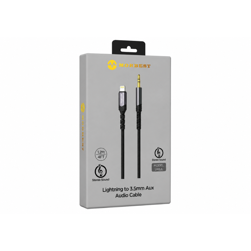 Morbest U48JL Lightning to 3.5mm Aux Audio Cable