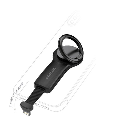 Adapter Porodo Dual Lightning Finger Grip Type-C