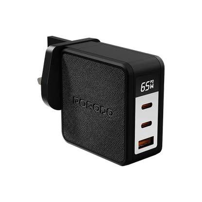 PORODO QUANTUM GAN 65W CHARGER