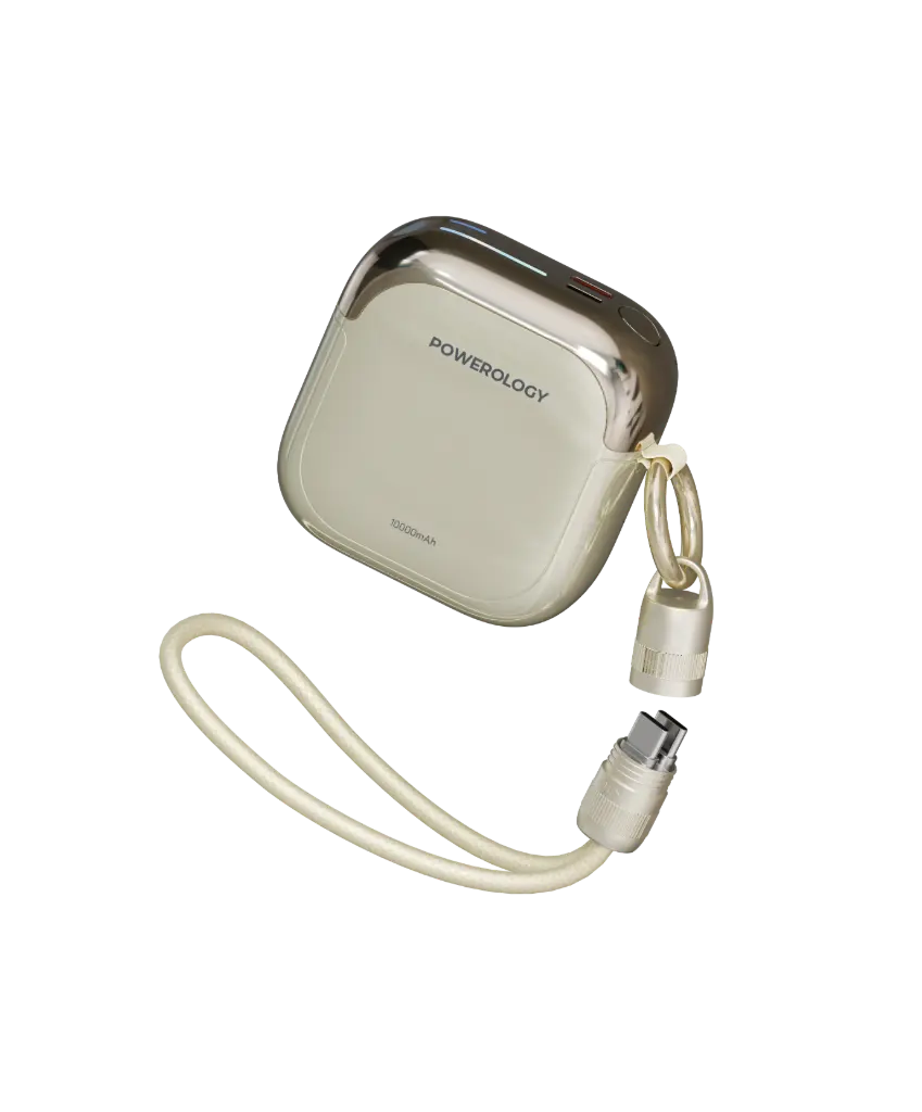Powerology Bahamas 10000mAh Power Bank – PD 22.5W (Type-C & Lightning)
