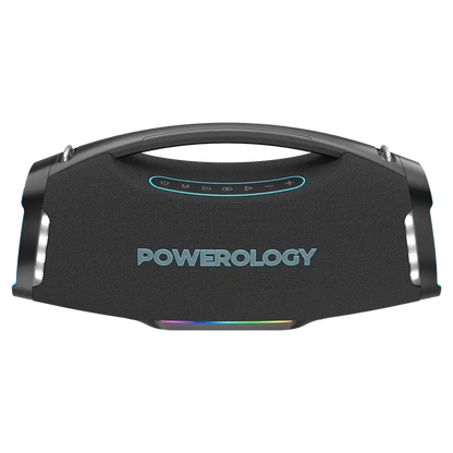 Powerology Rock 350W RGB Lighting Speaker - Black