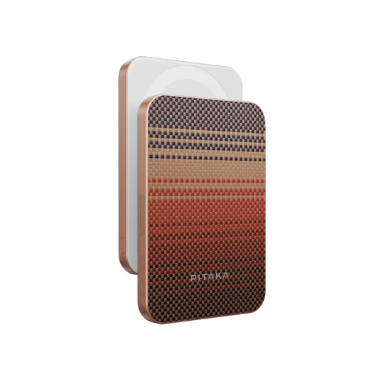 Pitaka Power Bank MagSafe 5000mAh 15W Portable Wireless Sunset