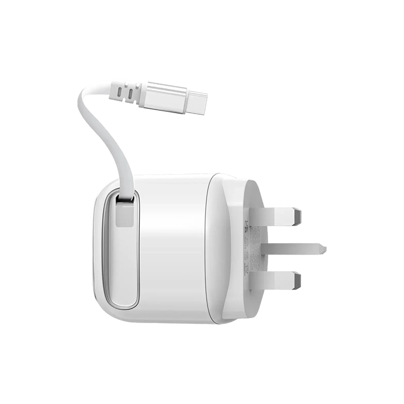 PORODO AYUON MINI TRAVEL CHARGER 65W TYPE-C CABLE