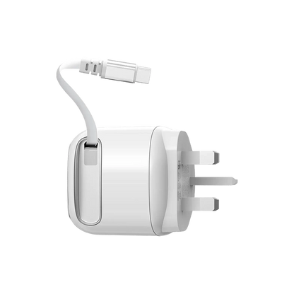 PORODO AYUON MINI TRAVEL CHARGER 65W TYPE-C CABLE