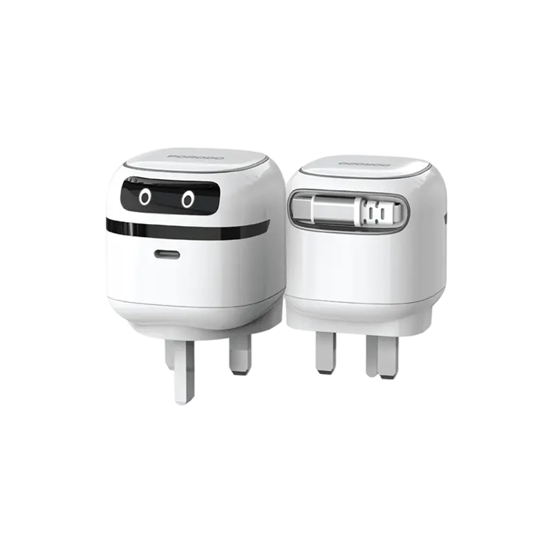 PORODO AYUON MINI TRAVEL CHARGER 65W TYPE-C CABLE
