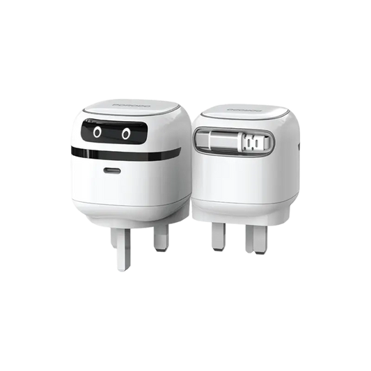 PORODO AYUON MINI TRAVEL CHARGER 65W TYPE-C CABLE