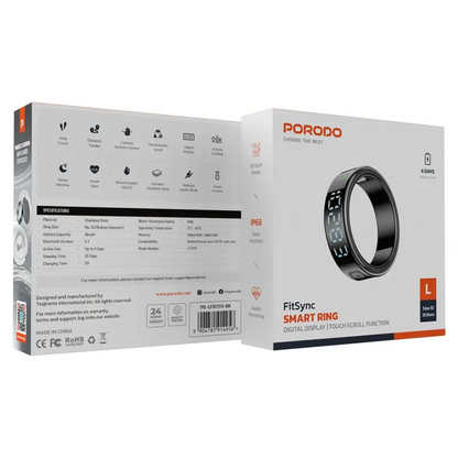 Porodo FitSync (Smart Ring Size) 10 / 7