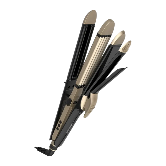Porodo Lifestyle 4 Style Hair Iron - Black
