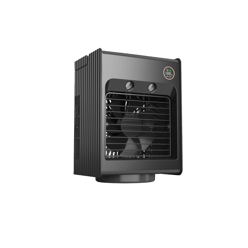 Porodo Lifestyle Air & Mist Portable Cooling Fan With Night Light