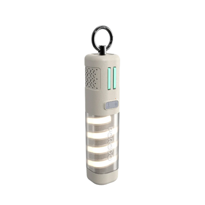 Porodo PowerBeam 5000mAh Power Bank with Built-In Flashlight - Khaki