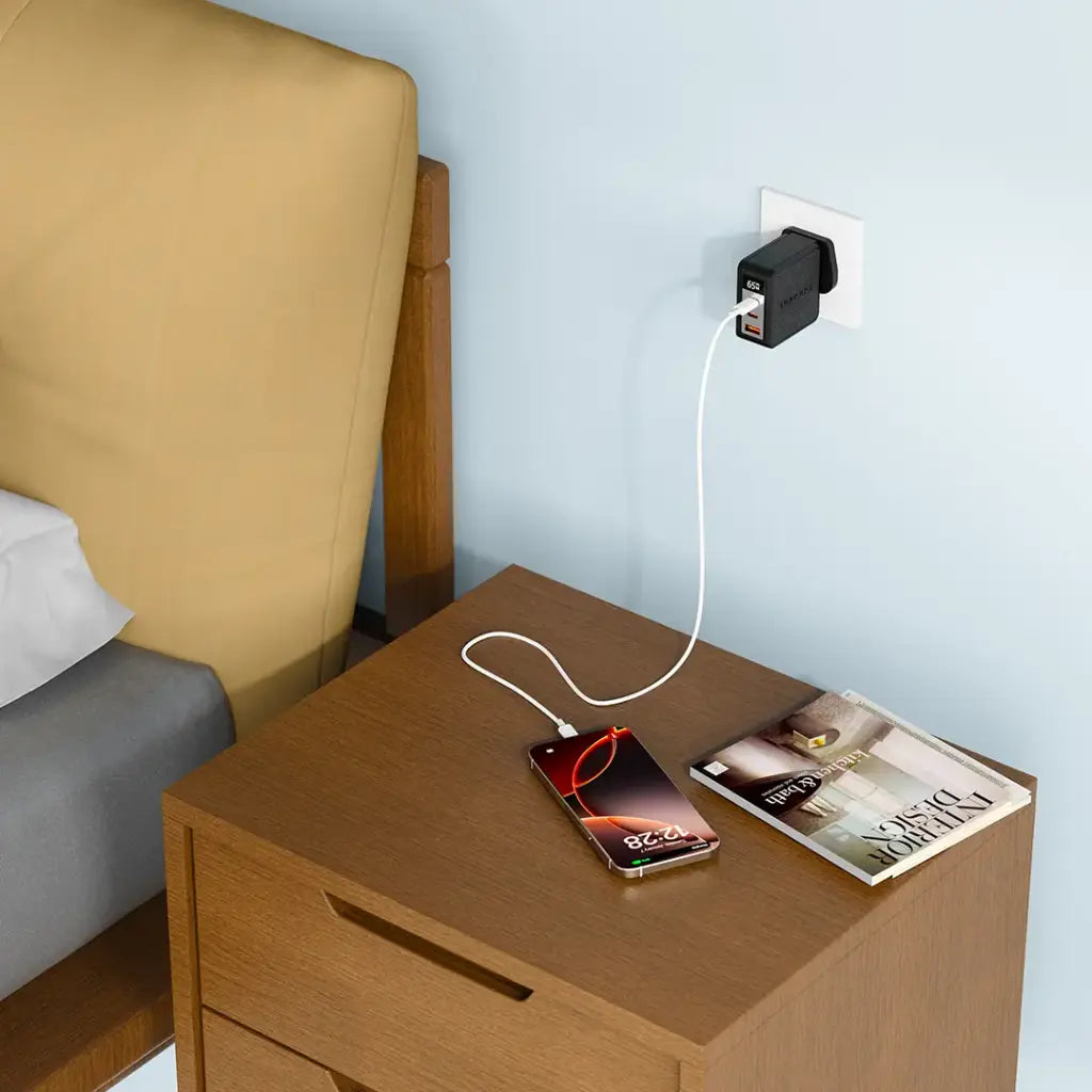 PORODO QUANTUM GAN 65W CHARGER