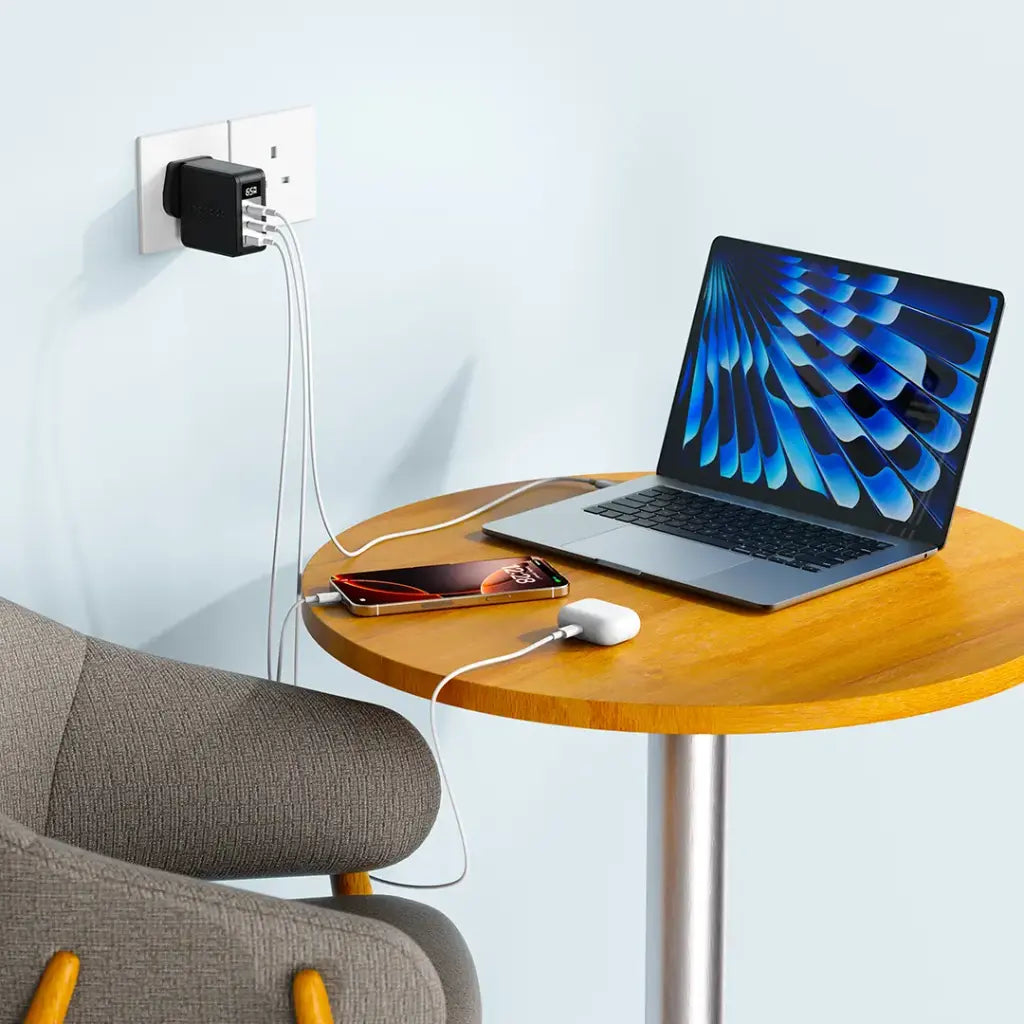 PORODO QUANTUM GAN 65W CHARGER
