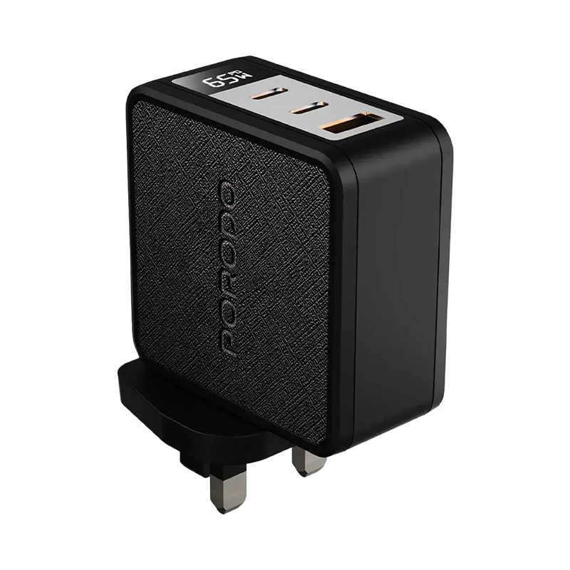 PORODO QUANTUM GAN 65W CHARGER