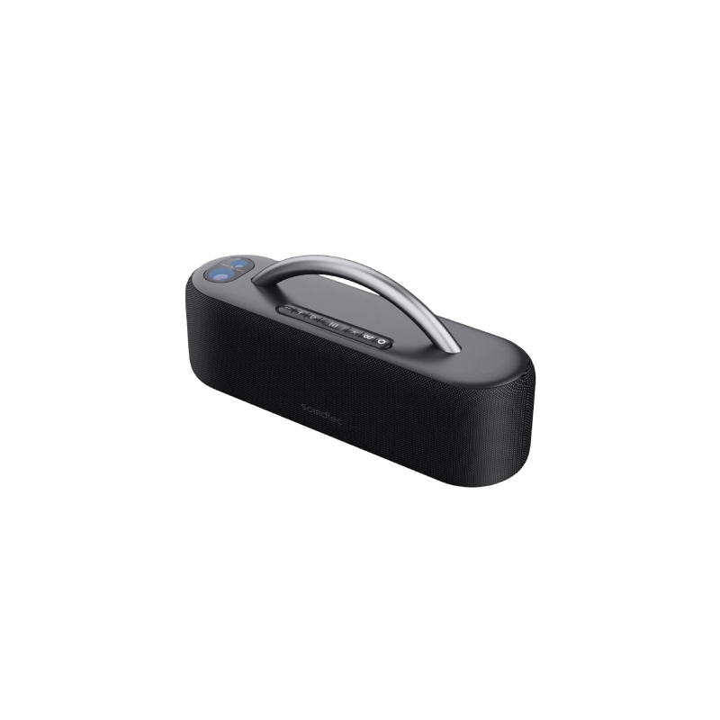 Porodo Soundtec Star Light Portable Speaker - Black