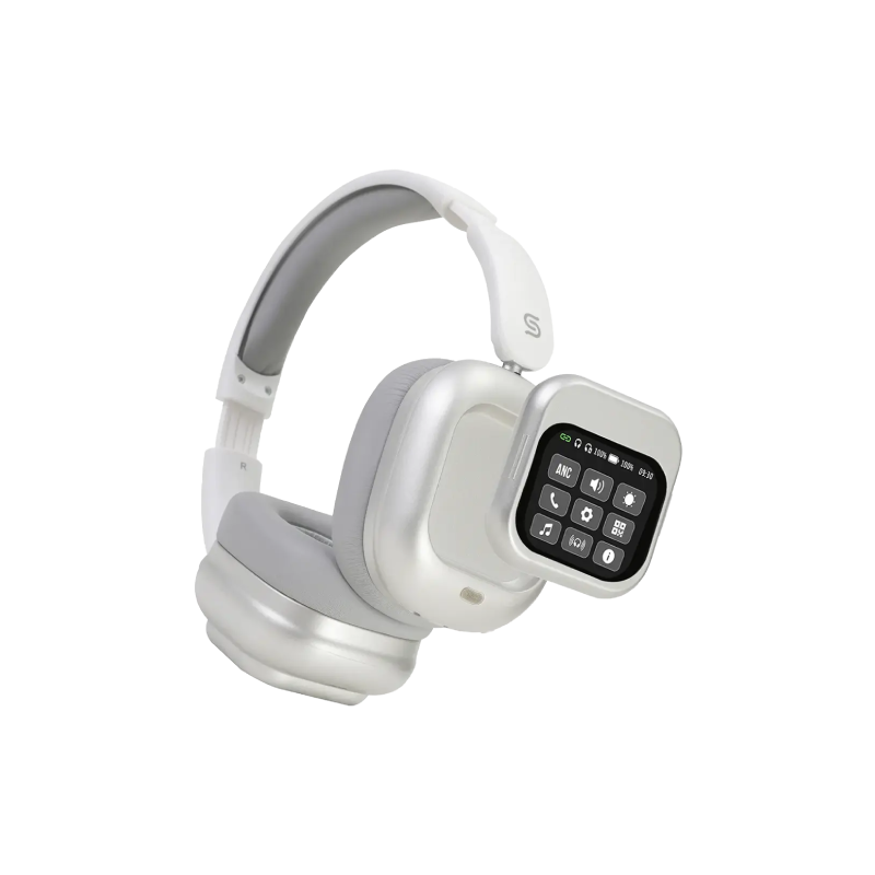 Porodo Soundtec Touchwave ANC Headphone with Detachable Touch Screen